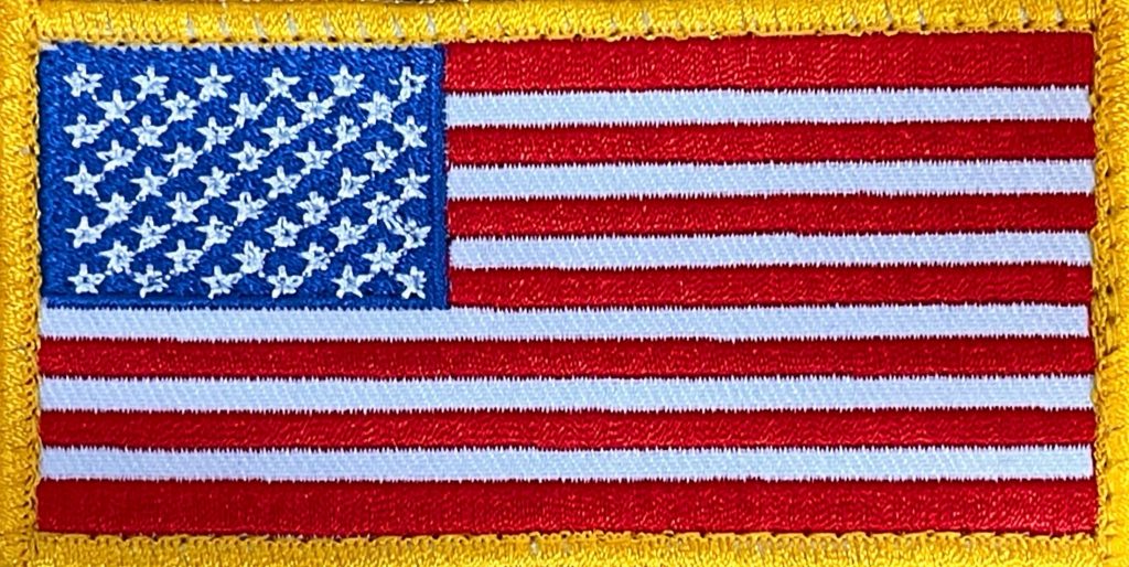 American Flag Patch