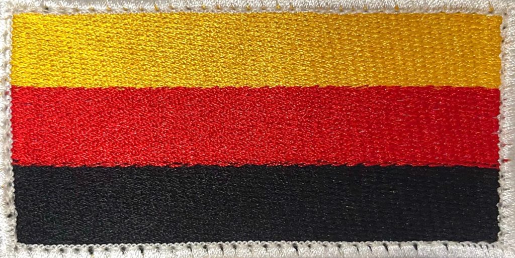 German National Flag Patch