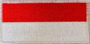 Indonesian National Flag Patch
