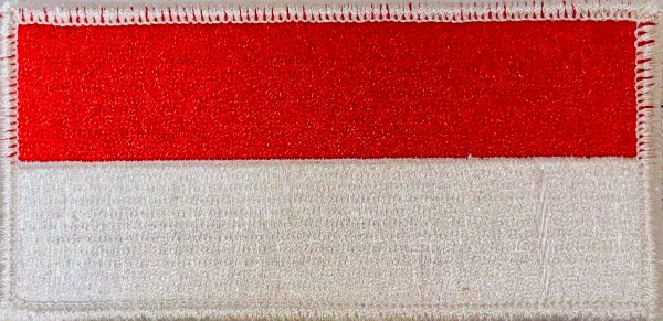 Indonesian National Flag Patch