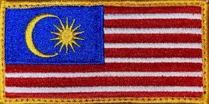 Malaysian Flag Patch