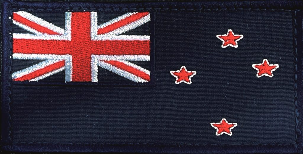 New Zealand Flag Patch
