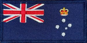 Victoria Flag Patch