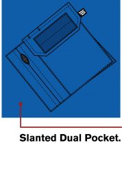 SLEEVE PKTS_Slanted Dual SLEEVE PKTS_Slanted Dual