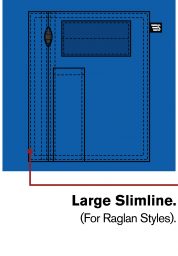 SLEEVE PKTS_Slimline-Raglan SLEEVE PKTS_Slimline-Raglan