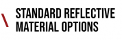SUBHEADINGS_StandardReflectiveMaterialOptions SUBHEADINGS_StandardReflectiveMaterialOptions